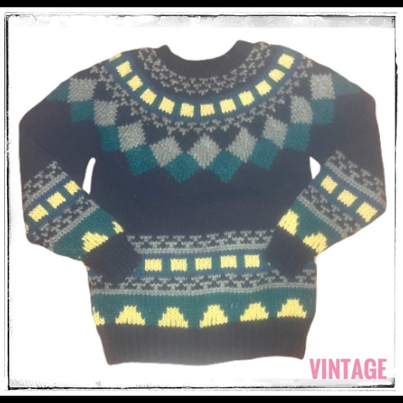 strawbridge & clothier Tops - Vintage Fair Isle Sweater